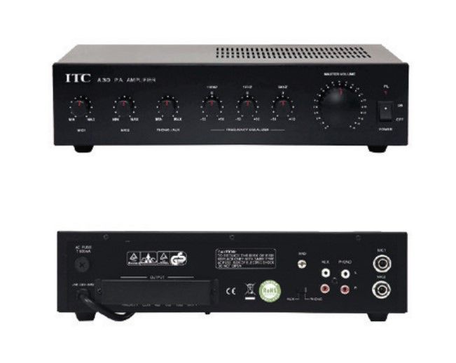 ITC AUDIO 1300-103010 A30 30W Compact Amplifier Mixer (Desktop)
