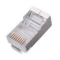 WP RACK WPC-MDP-883-5F-R50 PLUG CAT.5e RJ45 FTP PER CAVO TONDO RIGIDO