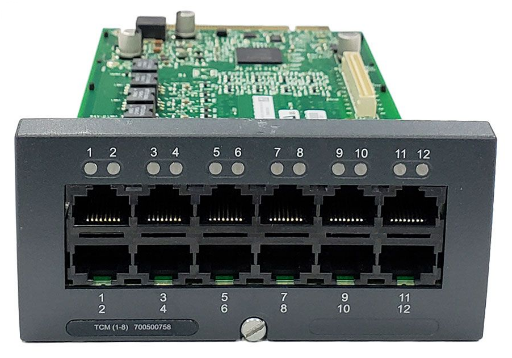 AVAYA 700500758 IP OFFICE IP500 EXTENSION CARD TCM-8 DIGITAL STATES
