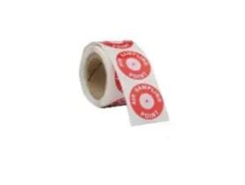 INIM FIRE CM 10960 Hole mark label (100 pcs.)
