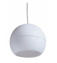 PASO C59/16-EN 16 W ABS spherical pendant speaker, EN 54-24