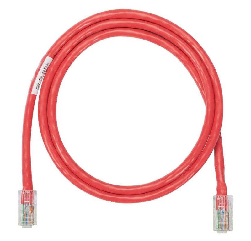 PANDUIT NK5EPC2MRDY NK Copper Patch Cord- Category 5e- Red UTP Cable-