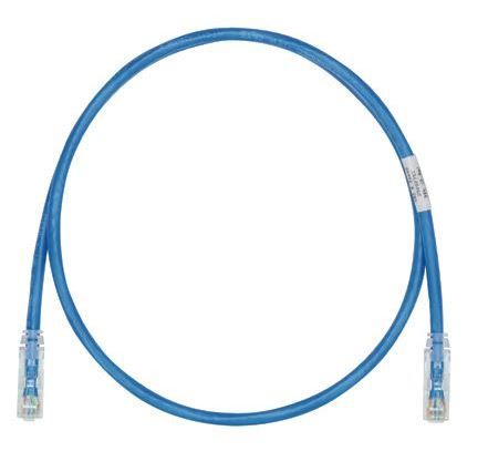 PANDUIT UTPSP5MBUY Copper Patch Cord- Cat 6- Blue UTP Cable- 5 Meter