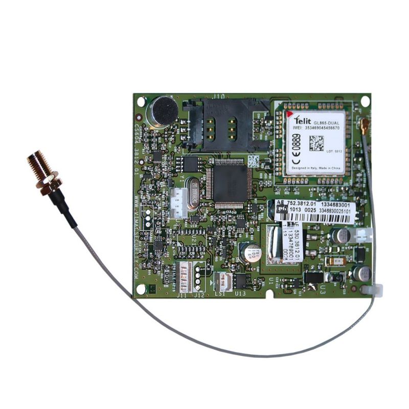 AWACS APGSM2 GSM module that can be integrated into AP16 - AP64 - AP128 control panels
