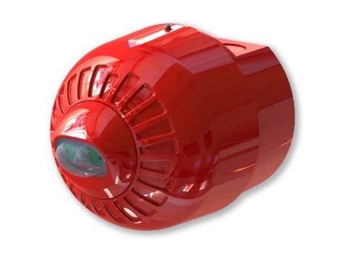 INIM INCENDIO IS0140RE Segnalatore ottico convenzionale con base profonda IP65