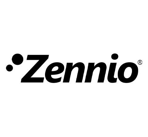 ZENNIO ZVI-TMDD-C Room controller + temperature, chrome frame