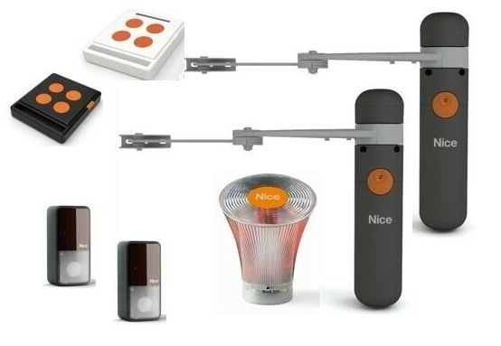 NICE ALTO100 Kit per automatizzare un cancello ad uso residenziale