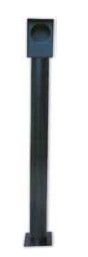 FAAC PRATIC-COL BLACK STEEL COLUMN