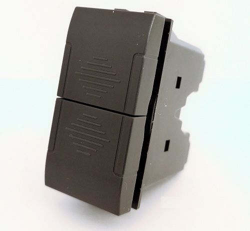 MAPAM 827N Double Button (10A-250V) Art 827N Black -