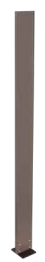ABTECNO APE-550/3031 COLONNETTA NEUTRA ARGENTO L 120 X P 20 X H 1490 MM