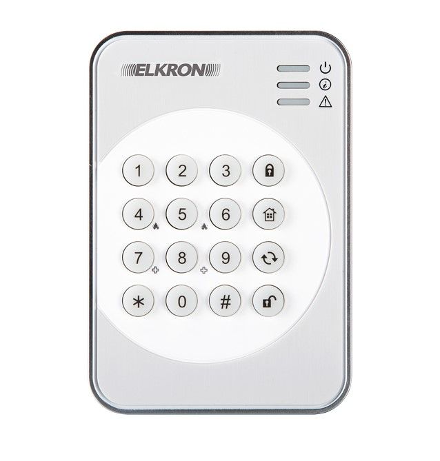 ELKRON 80KP5500113 LED keypad for radio intrusion detection systems