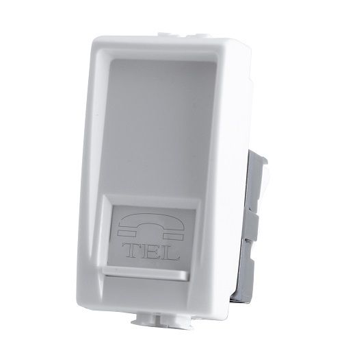 MAPAM 523B Joy 523B White Telephone Socket