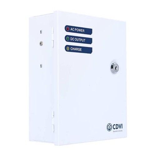 CDVI AL125 ALIMENTATORE 12V CC - 5A - 2 MODULI DIN-RAIL