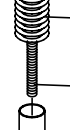 GIBIDI P9AV1330Z 424 ELECTROMECHANICAL BARRIER SPRING TIE ROD