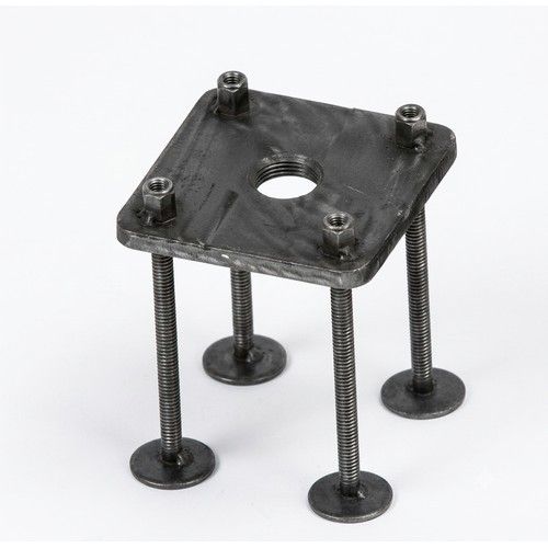 ABTECNO APE-550/5080 10X10 FOUNDATION PLATE WITH TIE RODS