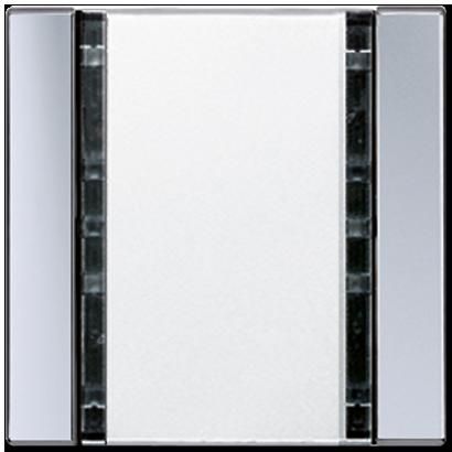 JUNG A2091NABSAL Sensori a tasti 1 canale Universal- per accoppiatore bus KNX 2070U- alluminio