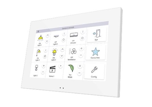 ZENNIO ZVIZ70W Z70 pannello touch capacitivo a colori con display da 7", bianco