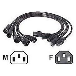 APC UPS AP9890 KIT CAVI DI ALIMENTAZIONE 5PZ, C13-C14 0,6MT