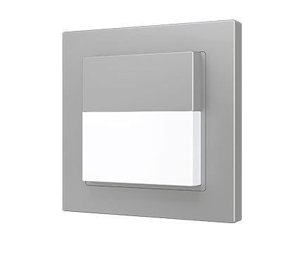 ZENNIO ZPDW0S ZPDW0S Presentia W0 Rivelatore di movimento KNX da incasso a parete, silver
