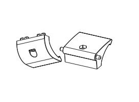 TOPP 3A5006 Morsetti attacco vasistas