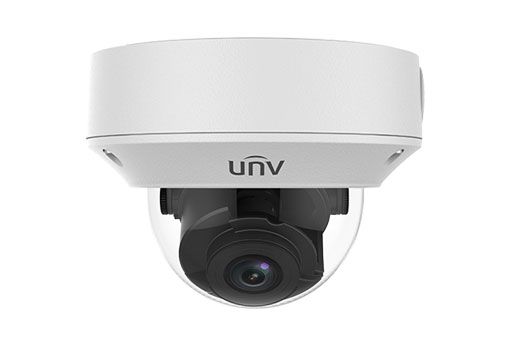 UNIVIEW IPC3235LR3-VSPZ28-D Telecamera di rete dome IR antivandalo VF da 5 MP