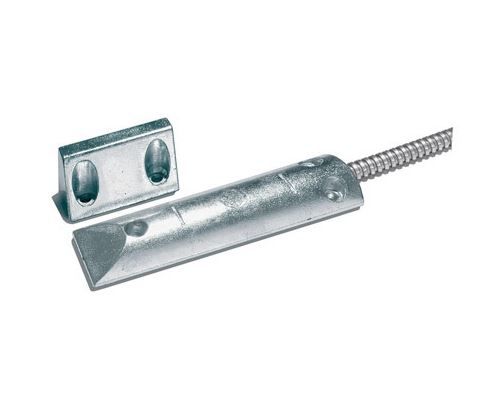 VENITEM 23.33.10 Contatto magnetico MC32 in alluminio a pavimento per protezione porte basculanti