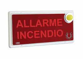 COOPER CSA INCENDIO CSA08684 DICITURA SERIE 50XX "INCENDIO"