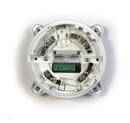 INIM INCENDIO ESB1050 Segnalatore ottico acustico autoindirizzato bianco - completo di base EB0010