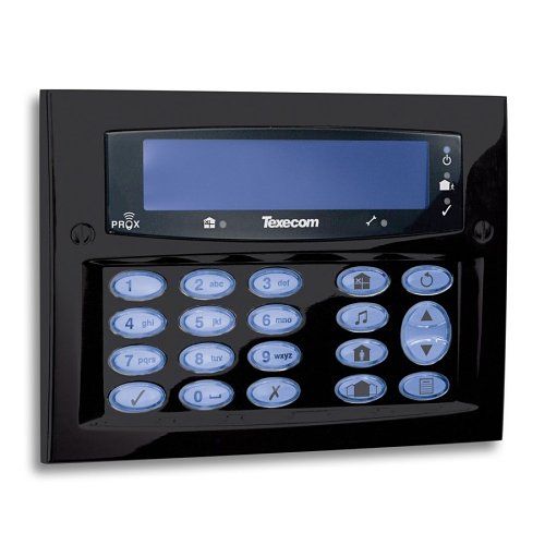 VIMO C1VERPRELCDFMD Tastiera Premier Metallo a basso profilo nero diamond   LCD 32 caratteri grandi + Prox