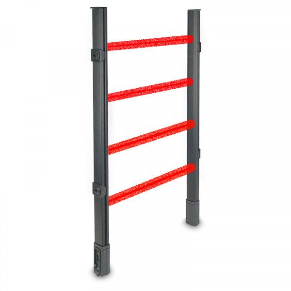ELMO LK50/4 Barriera IR a 4 raggi per interno/esterno, altezza 520 mm
