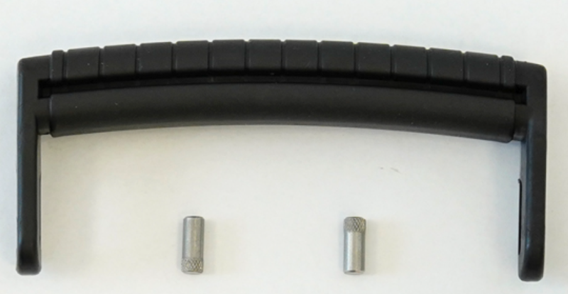 GT LINE KIN.1117 Maniglia, nera, rivestimento in gomma nero (mod. 3