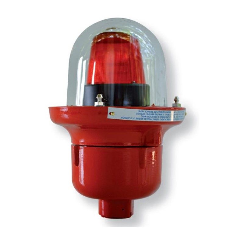 TECNOCONTROL LA312TB ATEX stroboscopic beacon - 12/24 Vac - Vdc - tube mounting