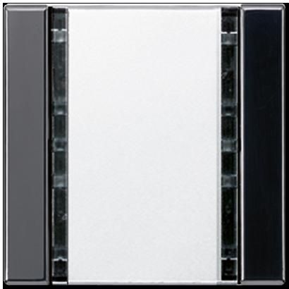 JUNG A2071NABSSW Sensori a tasti 1 canale Standard- per accoppiatore bus KNX 2070U radiotrasmettitore a parete 40FW- nero