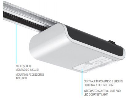ALLMATIC 12007094 BLANC 800 SET 24Vdc irreversible electromechanical gearmotor