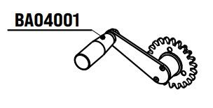 RIB BA04001 R NORMAL FULL CRANK