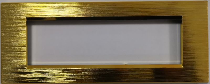 MAPAM M6007SL-5 M6007SL-5 Gem 7P O Brushed Technopolymer Plate