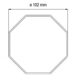 FAAC 132228 ADATTATORI PER TUBO OTTAGONALE 102MM