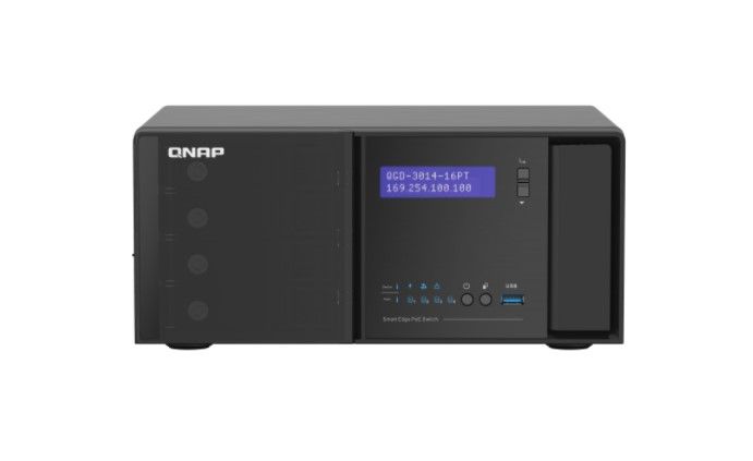 QNAP QGD-3014-16PT-8G GD-3014-16PT-14 1GBE RJ45 POE PORTS
