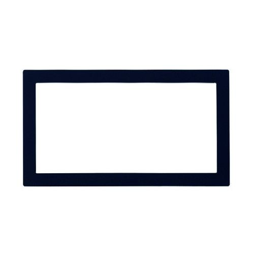 EELECTRON PO71A71PL-3 PLACCA DOPPIA 2X71 PLASTICA VERNICIATA NERO