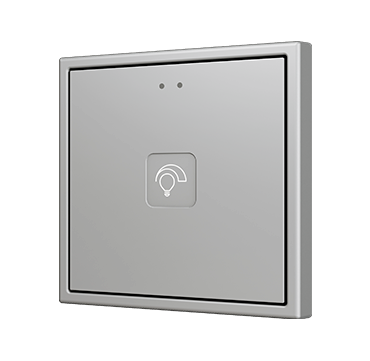 ZENNIO ZVIT70X1 Tecla 70 X1. PC-ABS Capacitive push button 70x70 -