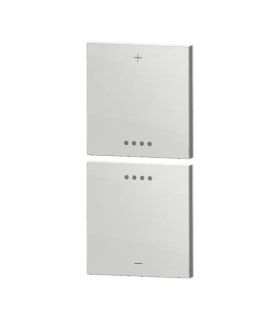 EKINEX EK-TQQ-GB_-EP2 Confezione 2 tasti in metallo stampati UV per termostati EP2/EQ2