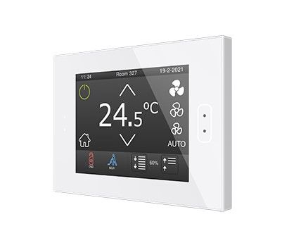 ZENNIO ZVIZ40GW ZVIZ40GW Z40 Capacitive touch panel with a 4.1” display, gloss white