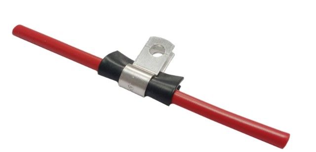 ARITECH INCENDIO ACA-CP-100 Clip di fissaggio a P completa di guarnizione in silicone per rivelatore lineare di calore
