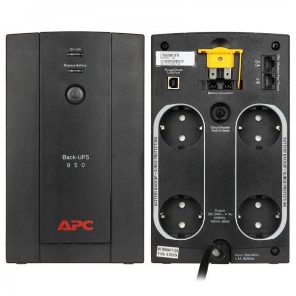 APC UPS BX950U-GR BACK-UPS 950VA