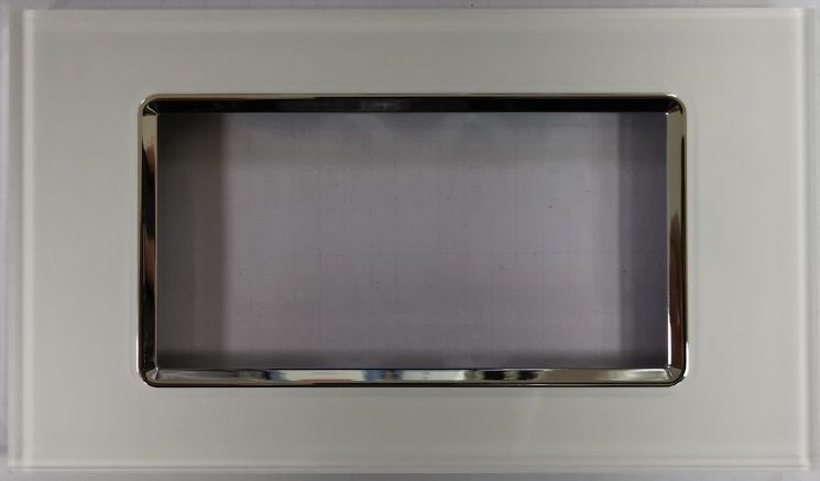 MAPAM 5004BL-1 Joy 5004BL-1 4P White Glass Plate