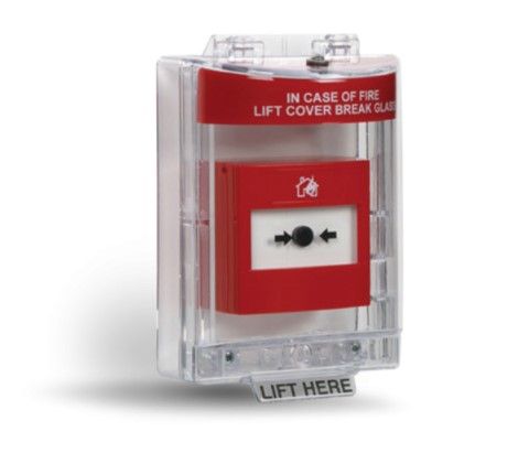 INIM FIRE IACPP20 Outdoor cover for alarm buttons with c