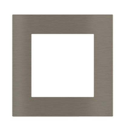 EKINEX EK-SQS-GB_ Placca quadrata in metallo finestra 60X60