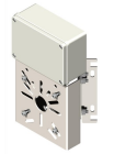 UNISTAB CB5016B supporto telecamera BIANCO angolo parete con box