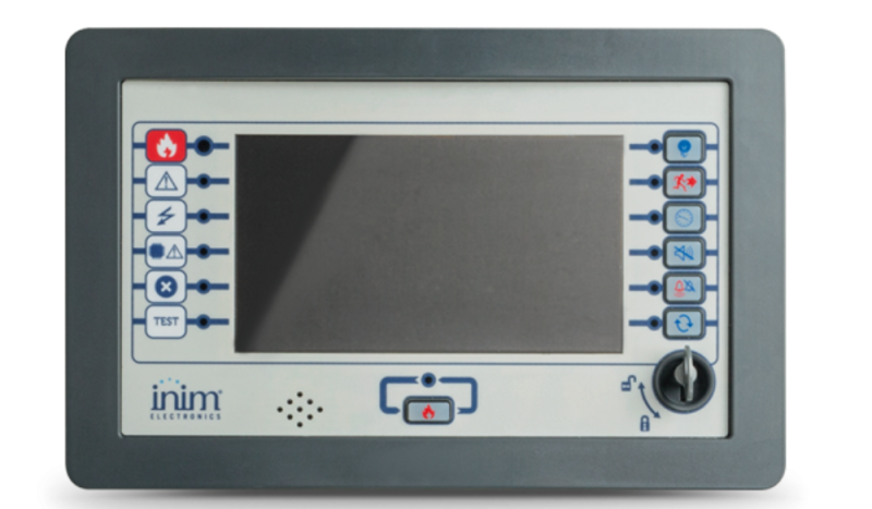 INIM FPMCPU "Pannello frontale CPU principale. Touch screen 7"