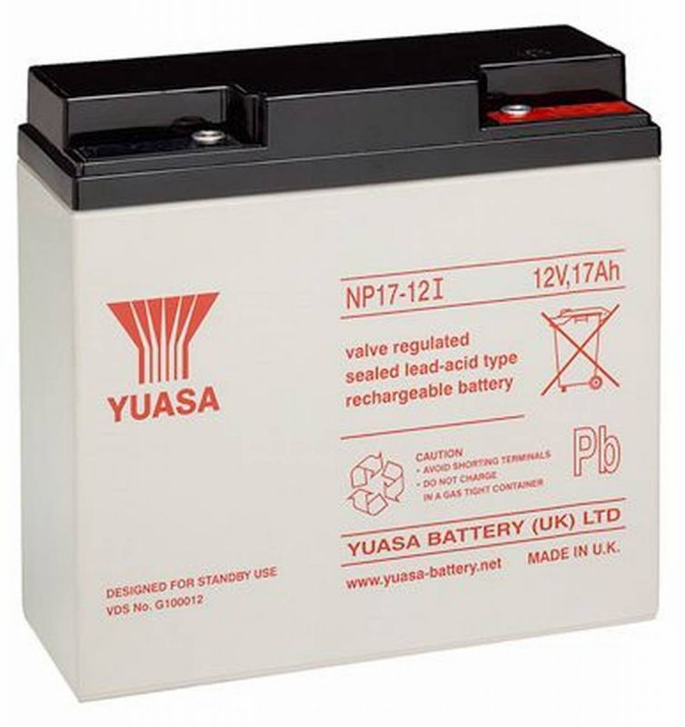 YUASA NP17-12 12V/17Ah battery